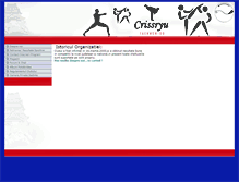 Tablet Screenshot of crissryu.budosport.ro