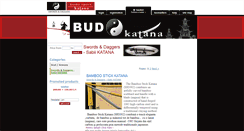 Desktop Screenshot of katana.budosport.ro