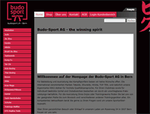 Tablet Screenshot of budosport.ch